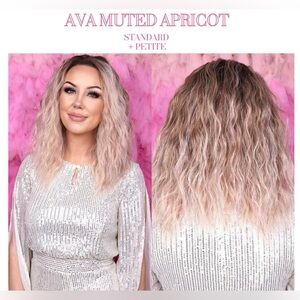 CSC AVA MUTED APRICOT (with tinsel)